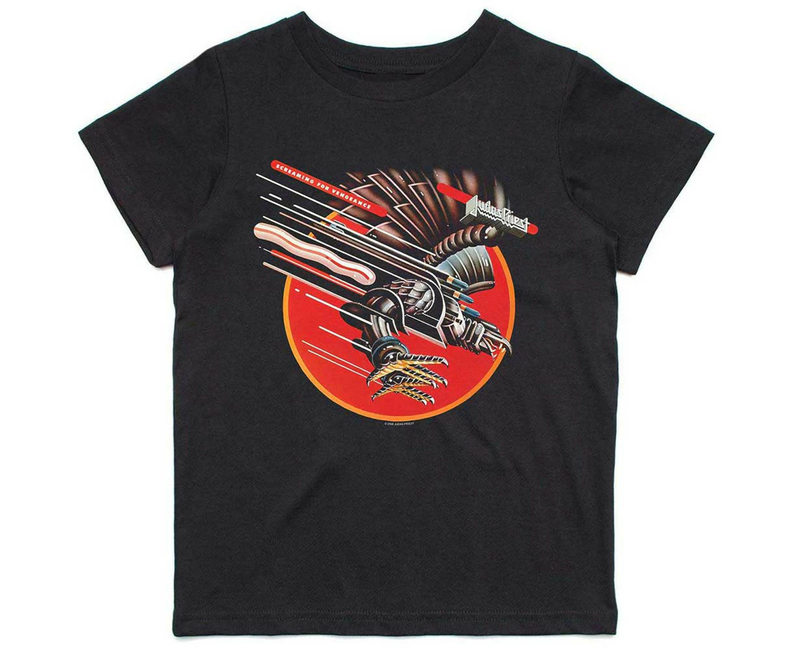 Judas Priest Childrens/Kids Screaming For Vengeance Cotton T-Shirt (Black) - RO7069