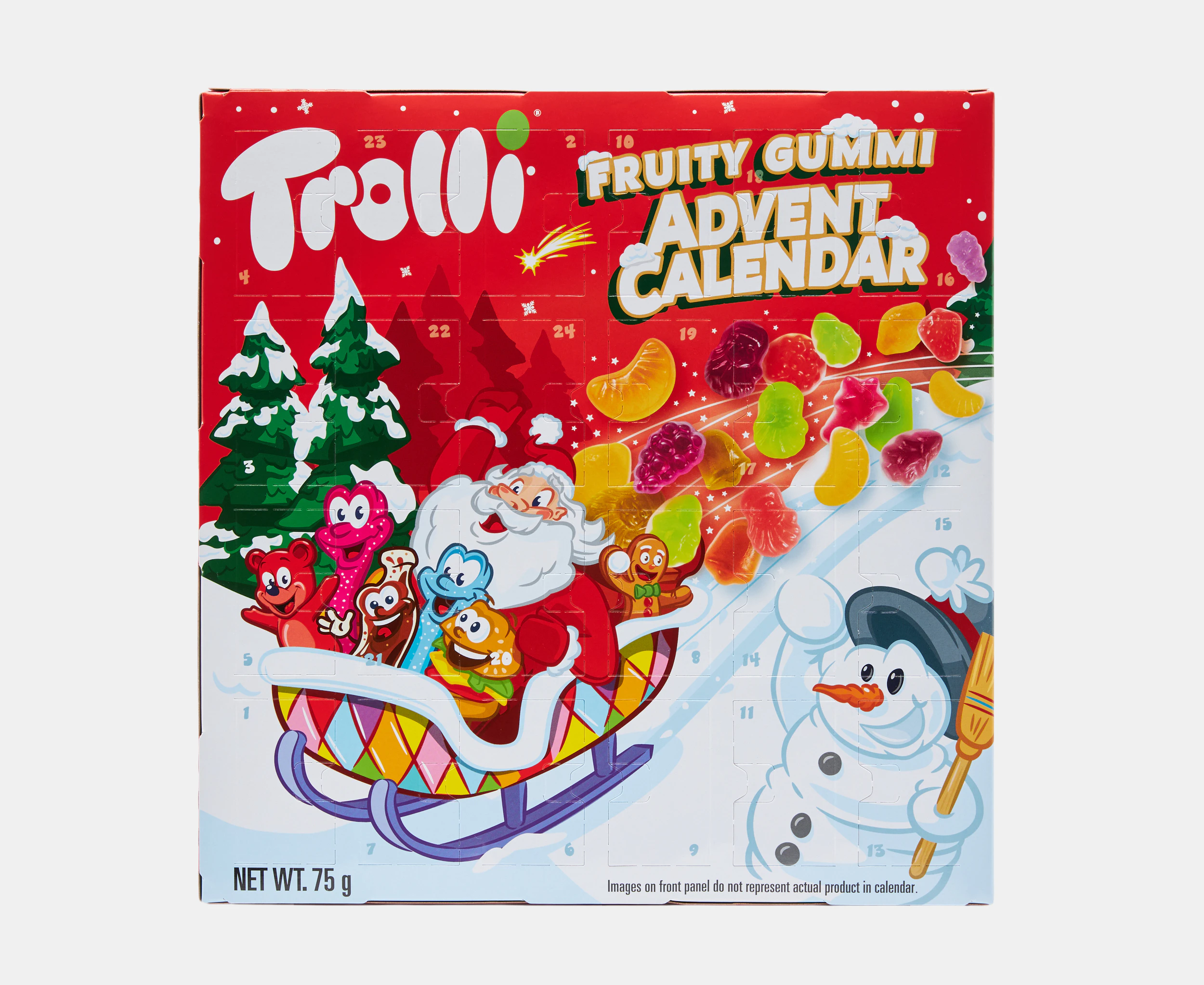 Trolli Fruity Gummi Advent Calendar 75g