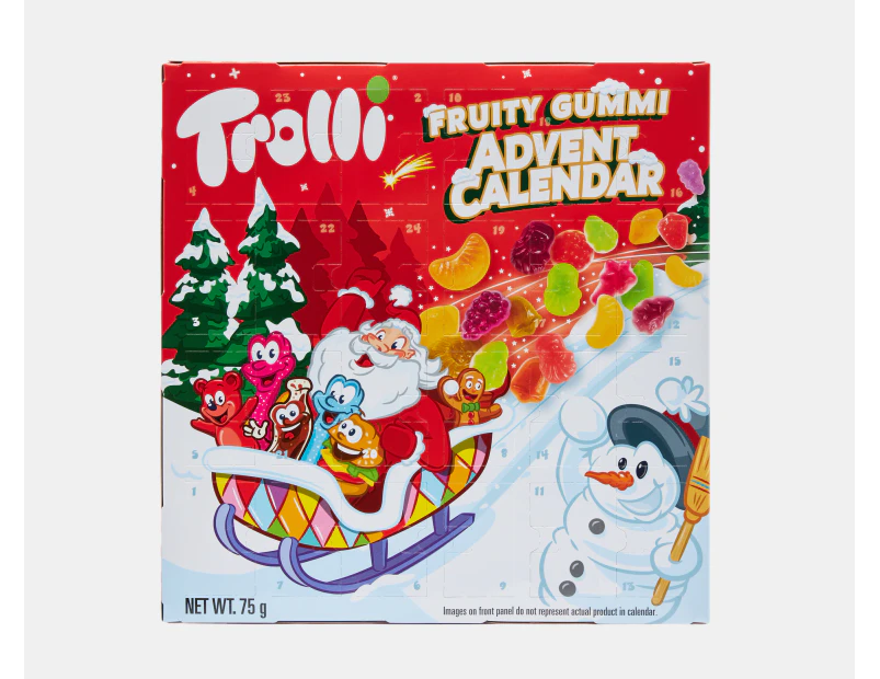 Trolli Fruity Gummi Advent Calendar 75g