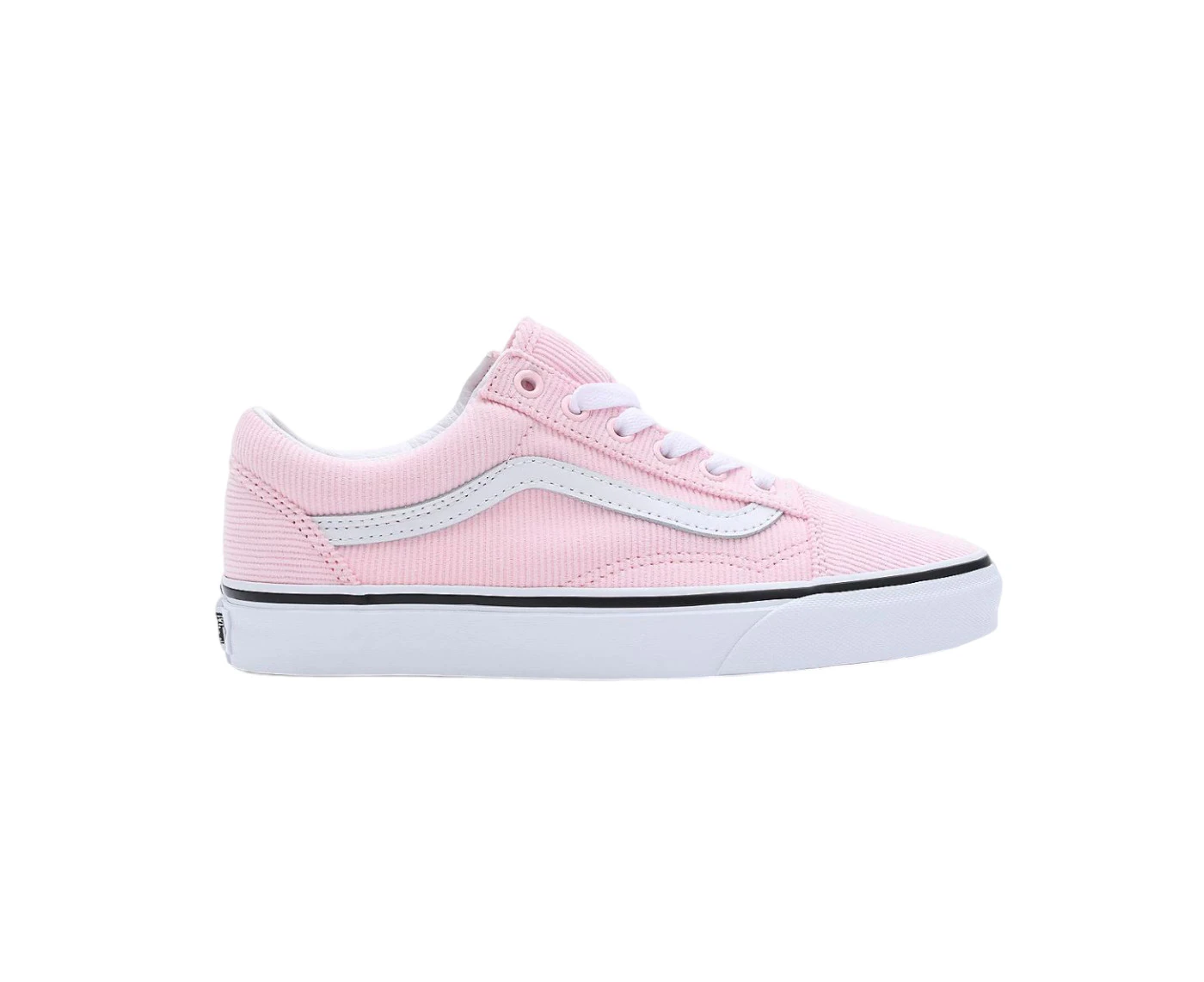 Men Unisex Vans Old Skool Mini Cord Pink Lace Up Shoes Canvas