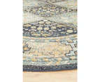 Cheapest Rugs Online Round Legacy Rug In Dusty Navy