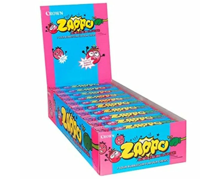 60pk Zappo Bubblegum flavour 26g