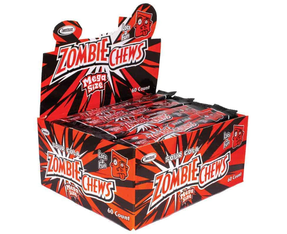 Zombie Chews Sour Cola - Individual Product