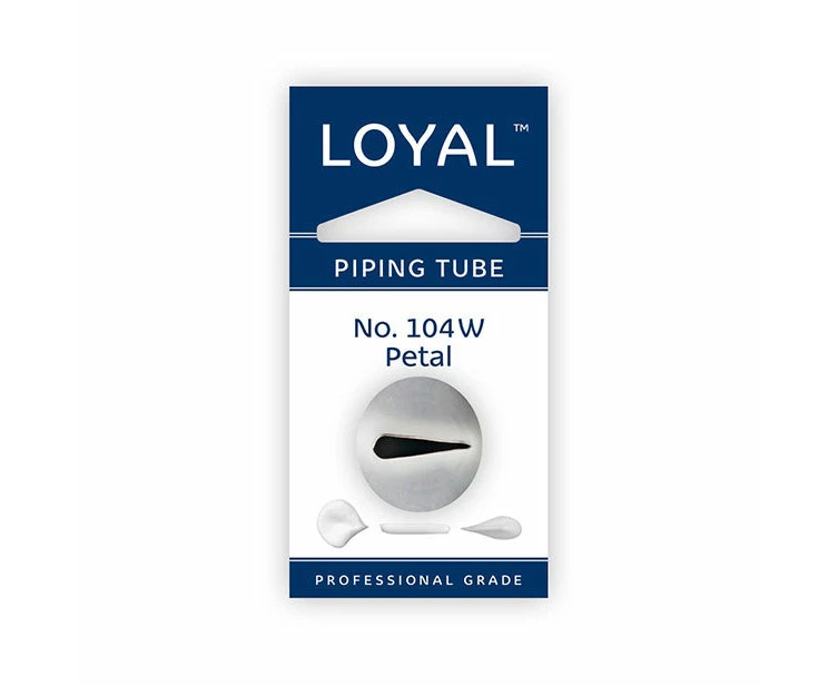 No.104W Petal Loyal Standard Stainless Steel Piping Tip