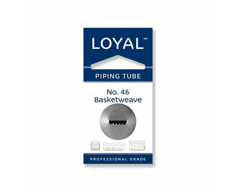 No.46 Basketweave Loyal Standard Stainless Steel Piping Tip