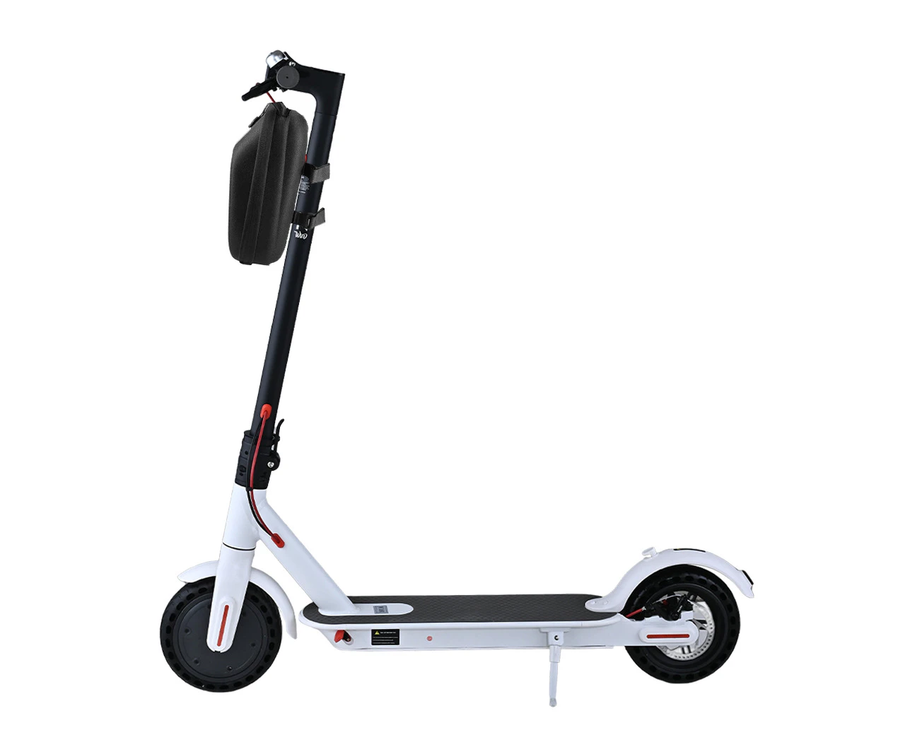 Portable 900W 40KM/H Electric Scooter 50km Adult Fold Travel e Bike White