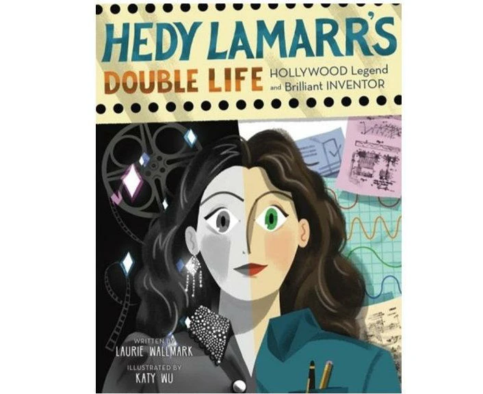 Sterling Books Hedy Lamarr's Double Life Hollywood Legend Hardcover Picture Book