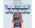 128G Handheld Game Console with 3D Dual System Portable Retro GBA Console, Purple