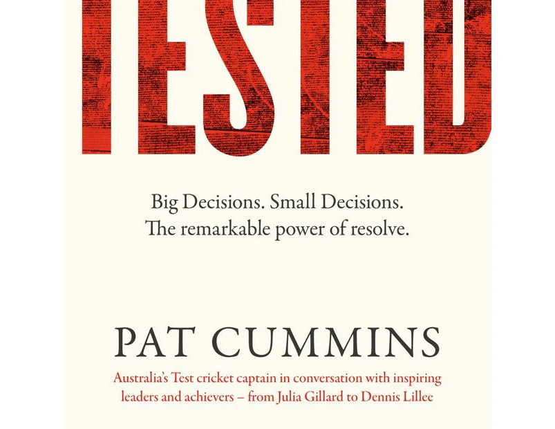 Tested by Pat Cummins - Book