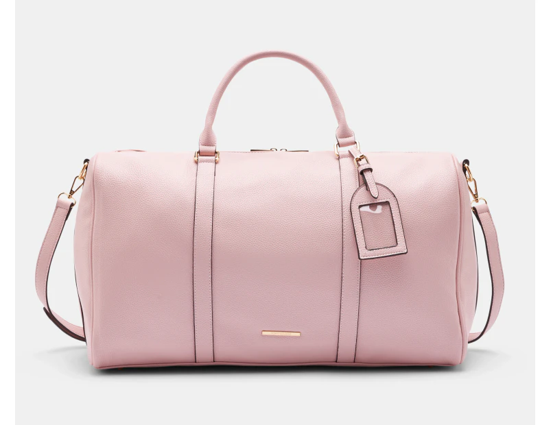 Tony Bianco Harper Weekender Bag - Rose Shadow