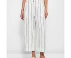 Target Linen Blend Wide Leg Culotte Pants