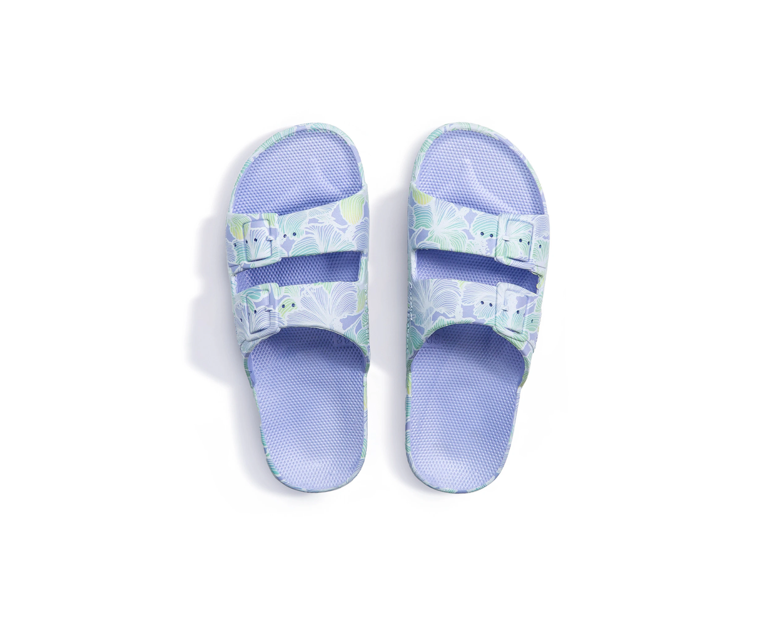 Freedom Moses Unisex Slides -  Aloha / Hydra