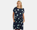 Elm Women's Juno Floral Dress - Navy