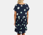 Elm Women's Juno Floral Dress - Navy