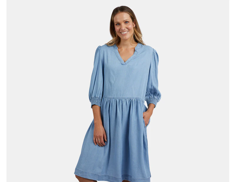 Elm Women's Shanee Chambray Dress - Blue Wash