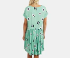 Elm Women's Juno Floral Dress - Green