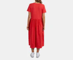 Elm Women's Mimi Midi Dress - Cherry