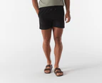 Tommy Hilfiger Men's Essentials Med Drawstring Board Shorts - Black