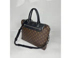 Louis Vuitton Macassar Briefcase Shoulder Bag - Refurbished Grade B