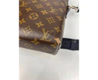 Louis Vuitton Macassar Briefcase Shoulder Bag - Refurbished Grade B