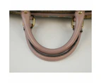 Gucci Monogram Pink Blue Web Boston Bag - Refurbished Grade B