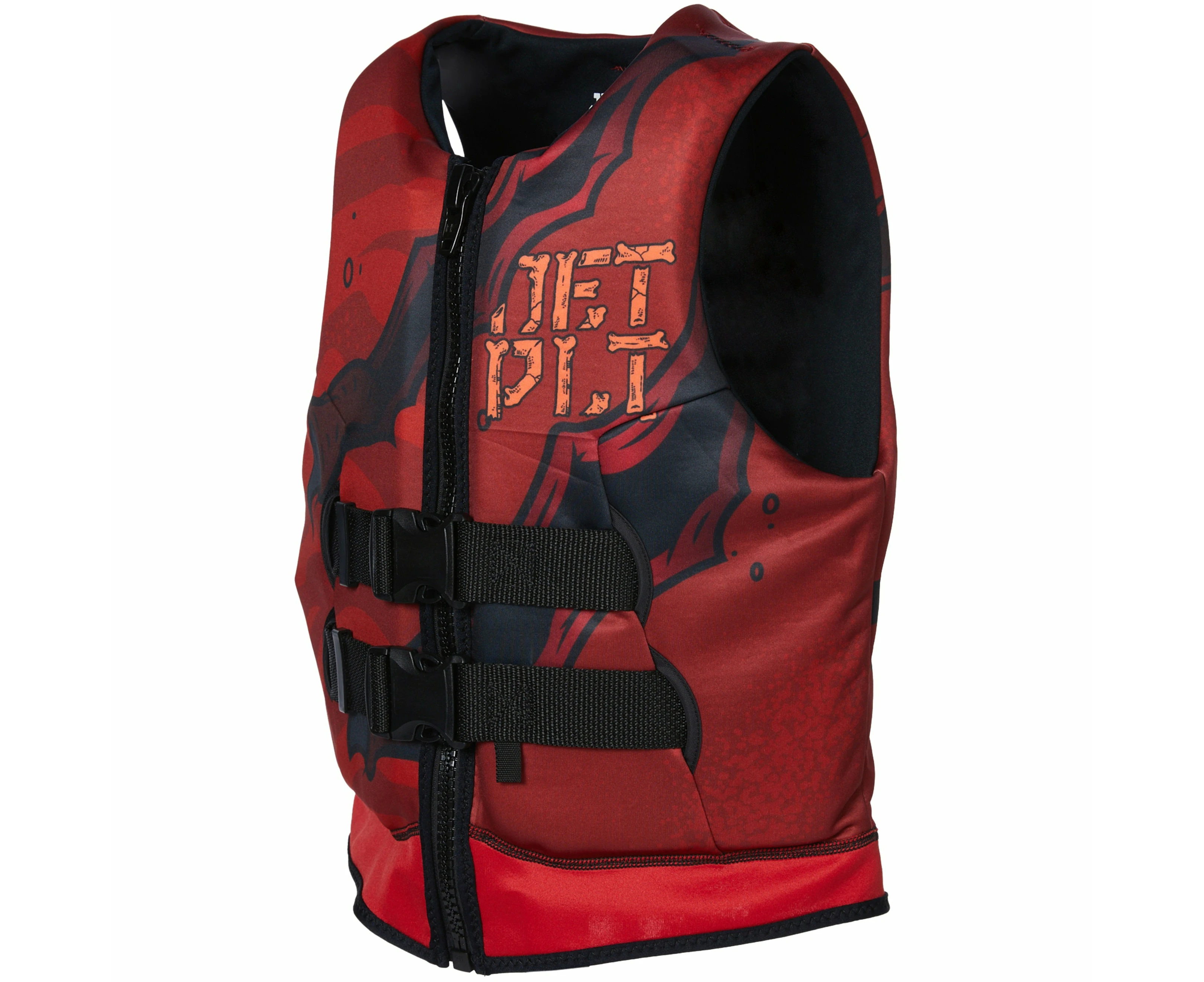 Jetpilot Cause Boys Youth Red Rex Neo L50s Pfd Life Jacket Vest Sizes 3 14