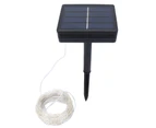 300Led Solar String Lights Ip44 Waterproof Outdoor Garden Courtyard Decoration Warm White 32M