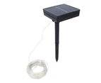 300Led Solar String Lights Ip44 Waterproof Outdoor Garden Courtyard Decoration Warm White 32M