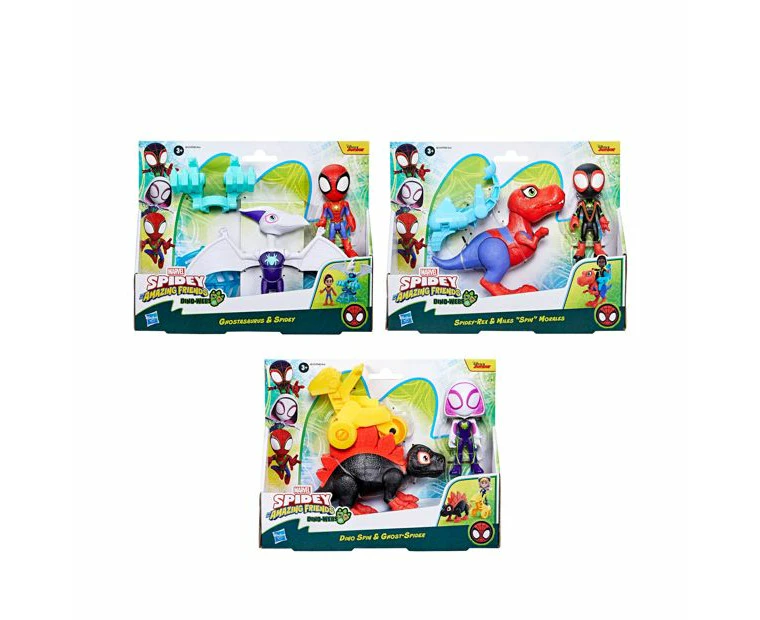 Spidey and His Amazing Friends Dino Webs Hero Pack - Assorted*