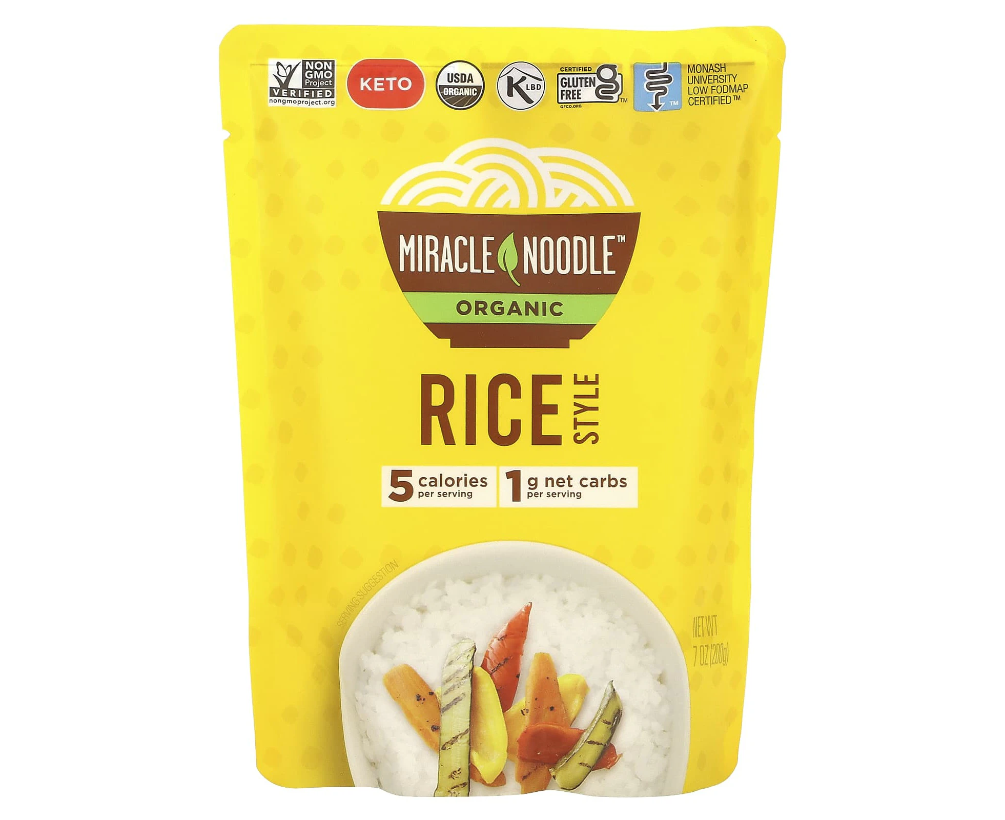 Miracle Noodle, Rice Style, 7 oz (200 g)