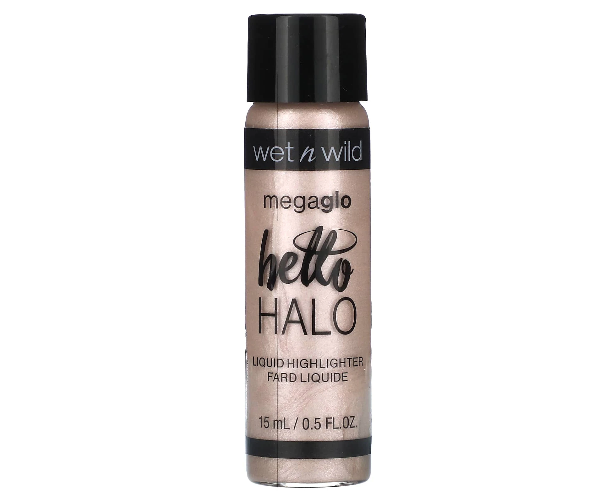 wet n wild, MegaGlo, Hello Halo Liquid Highlighter, 304A Halo, Goodbye, 0.5 fl oz (15 ml)