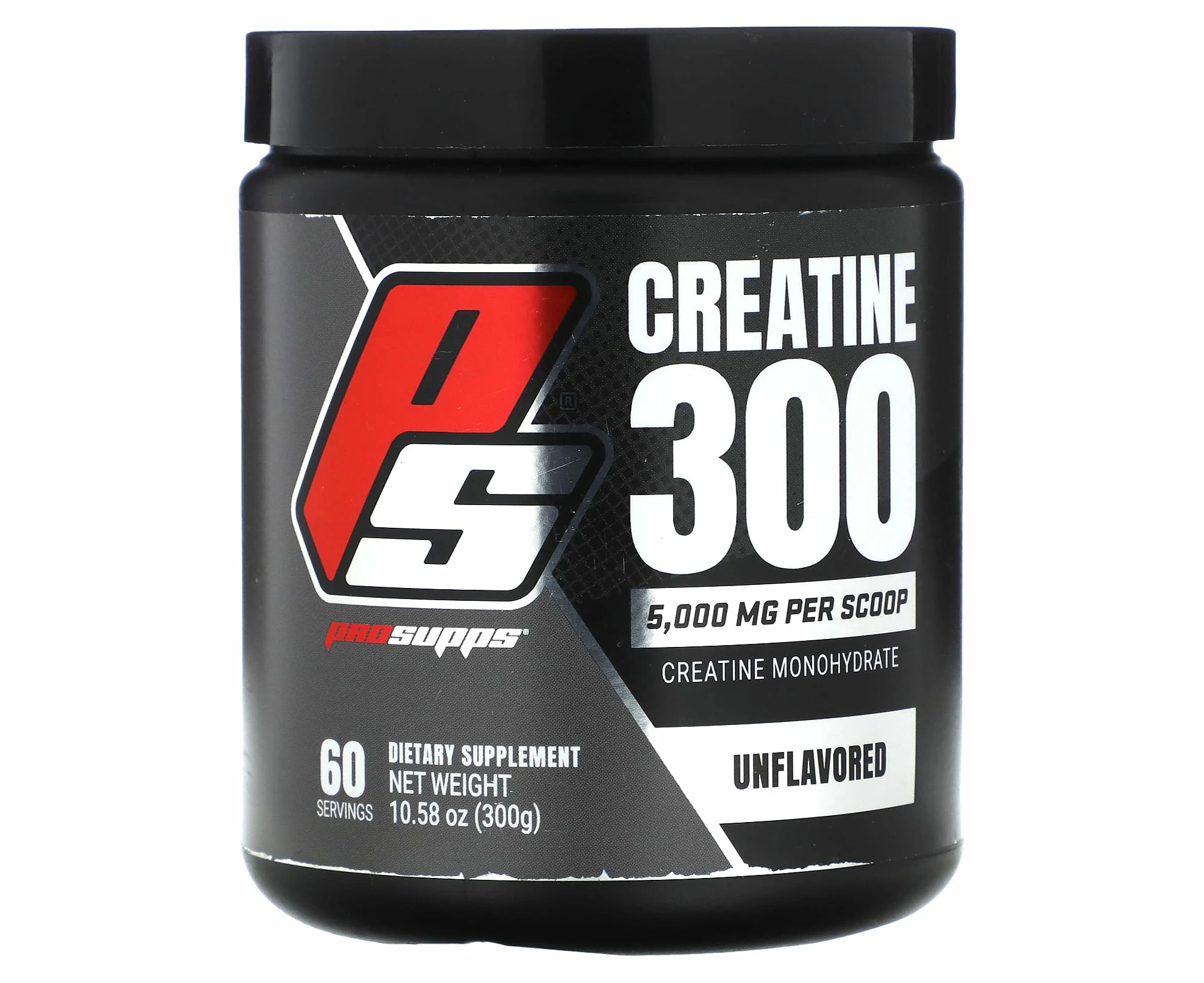 ProSupps, Creatine 300, Unflavored, 5,000 mg , 10.58 oz (300 g)