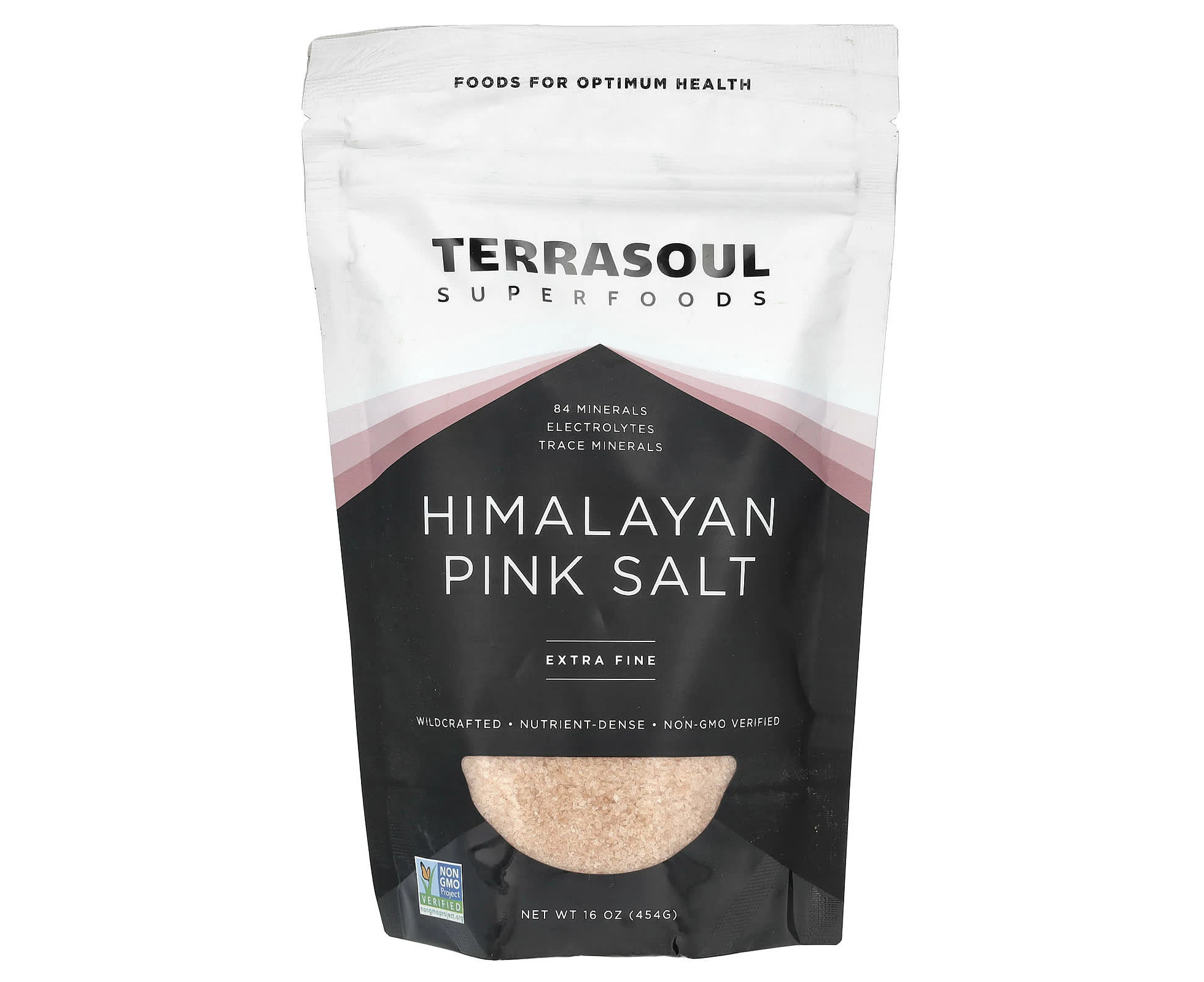 Terrasoul Superfoods, Himalayan Pink Salt, Extra Fine, 16 oz (454 g)