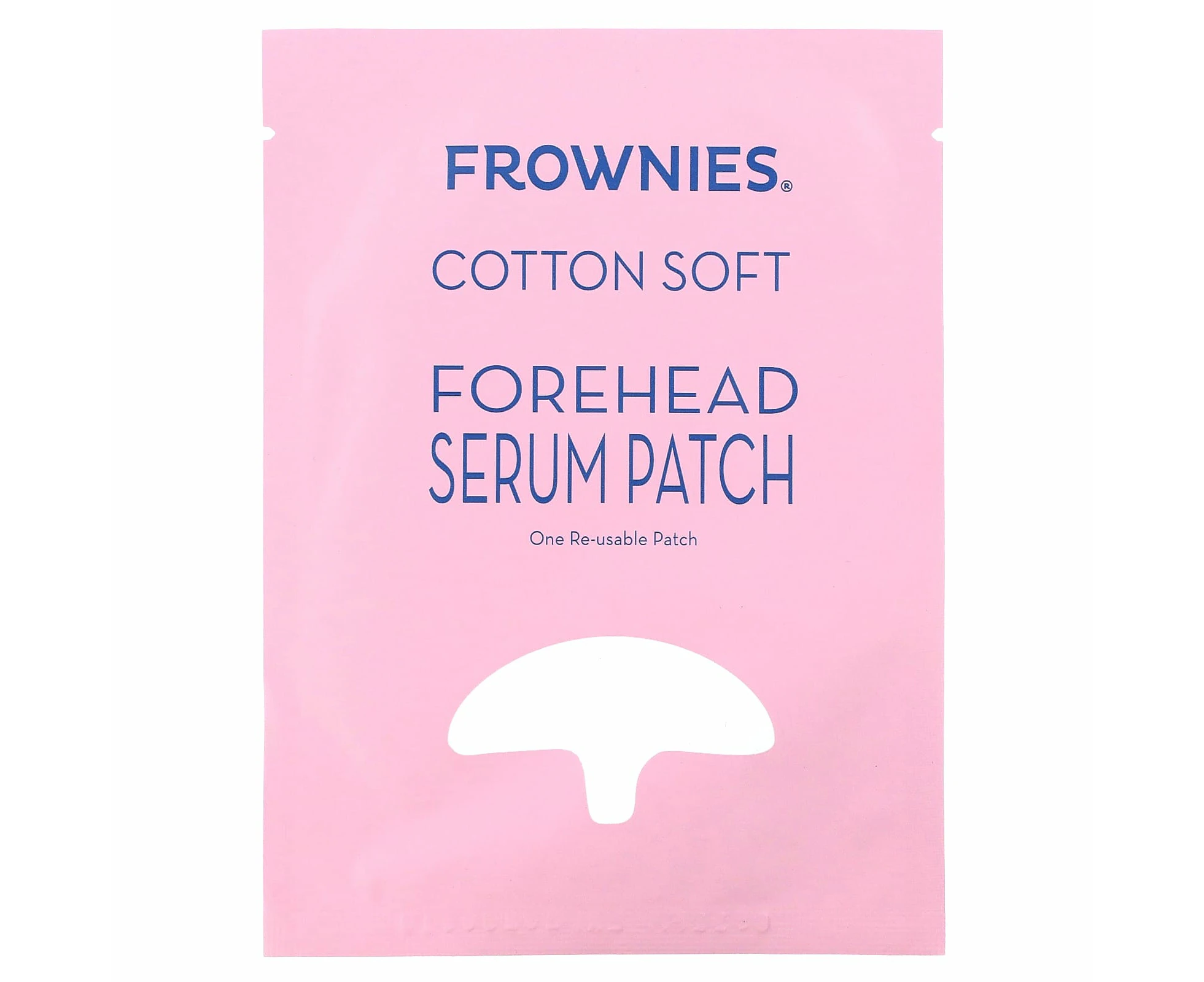 Frownies, Cotton Soft, Forehead Serum Patch, 1  Patch