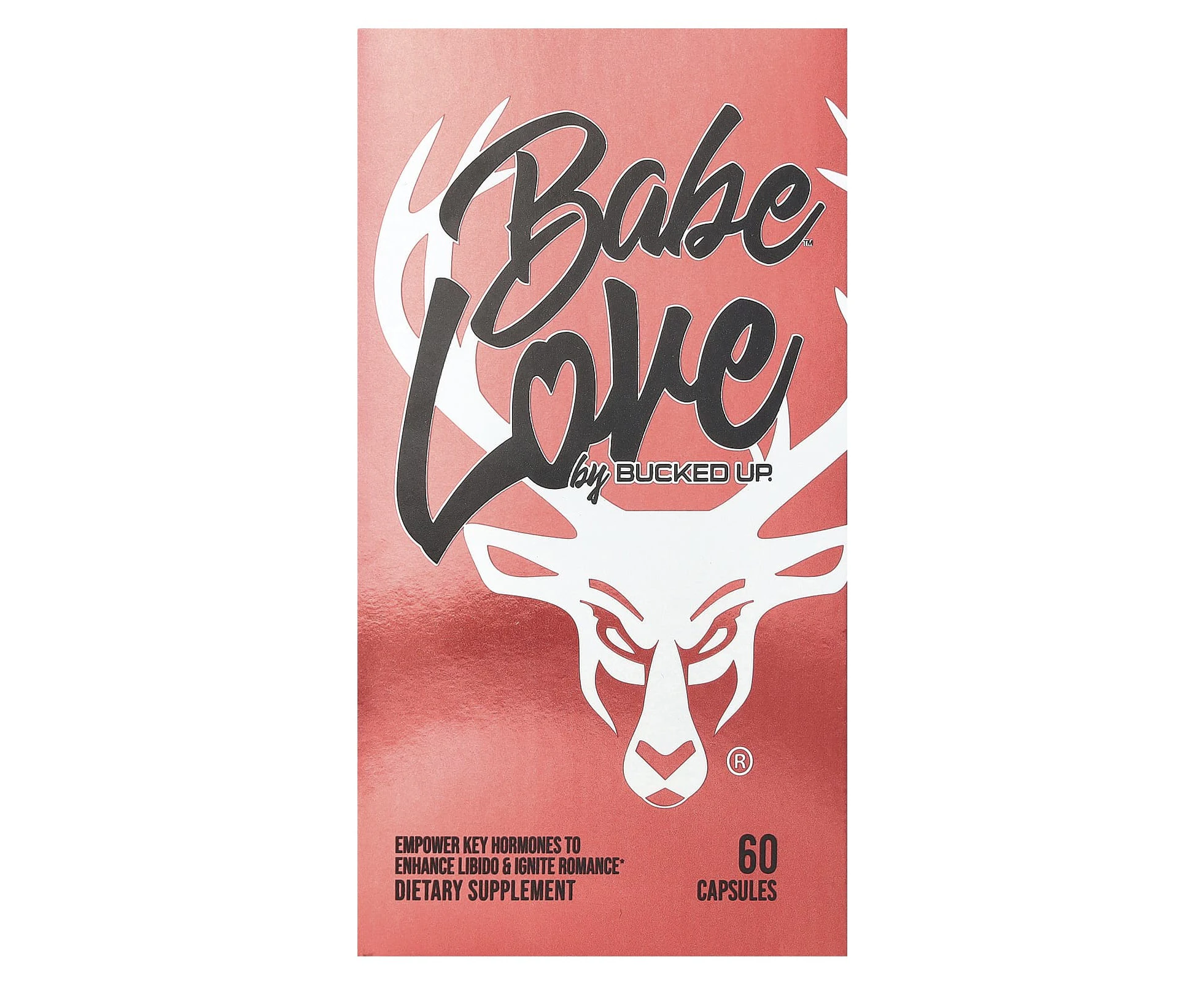 Bucked Up, Babe, Love, 60 Capsules