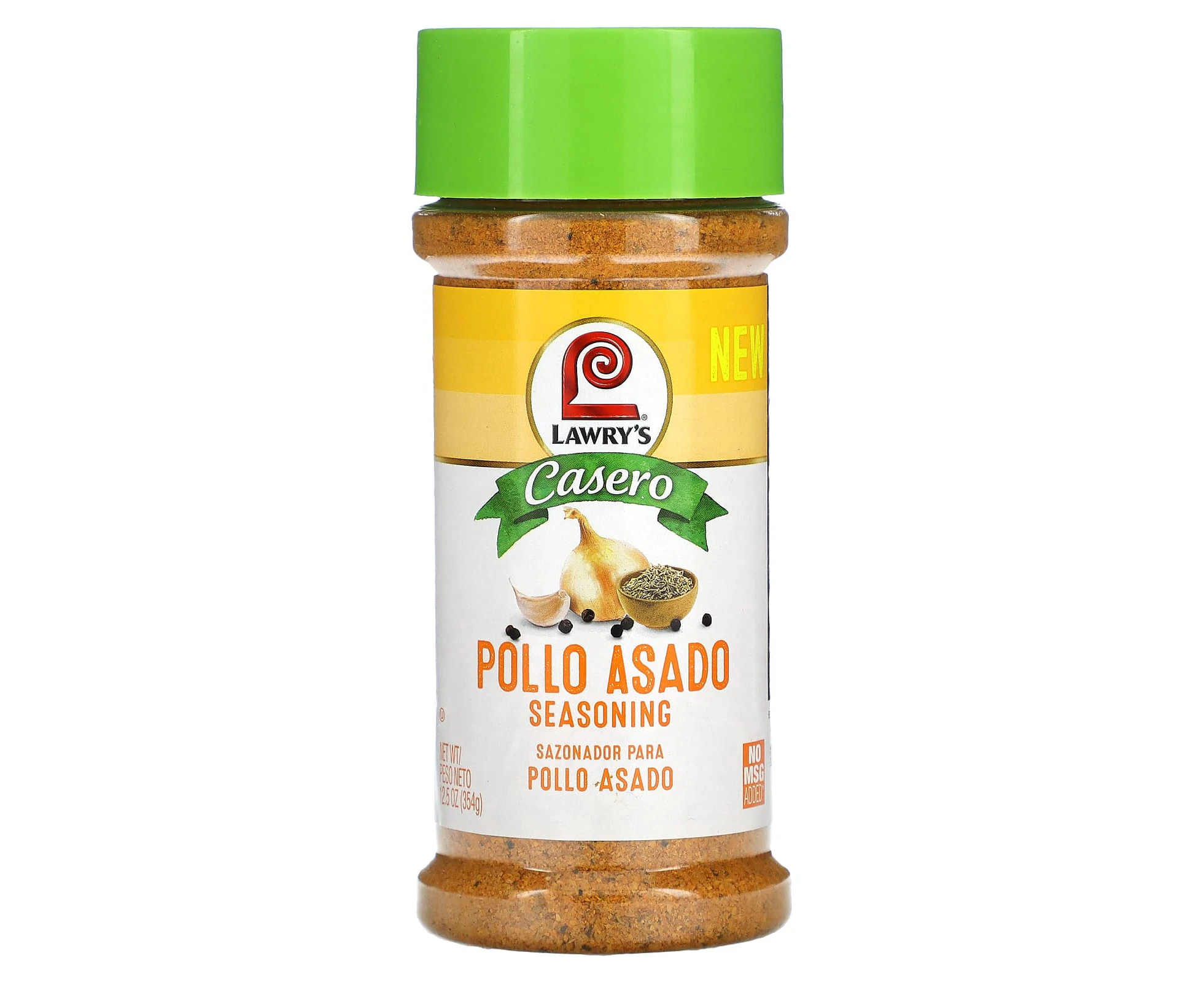 Lawry's, Casero, Pollo Asado Seasoning, 12.5 oz (354 g)