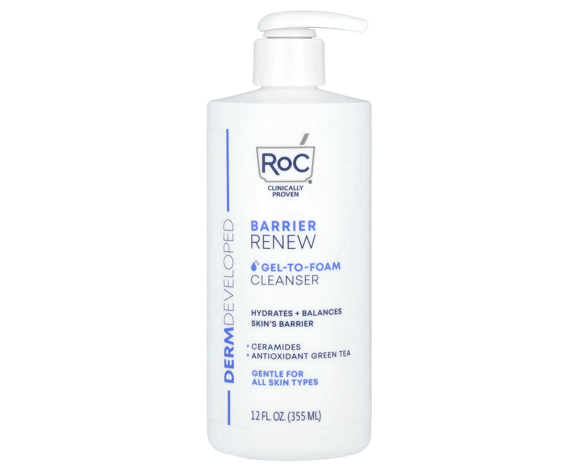 RoC, Barrier Renew, Gel-To-Foam Cleanser, 12 fl oz (355 ml)