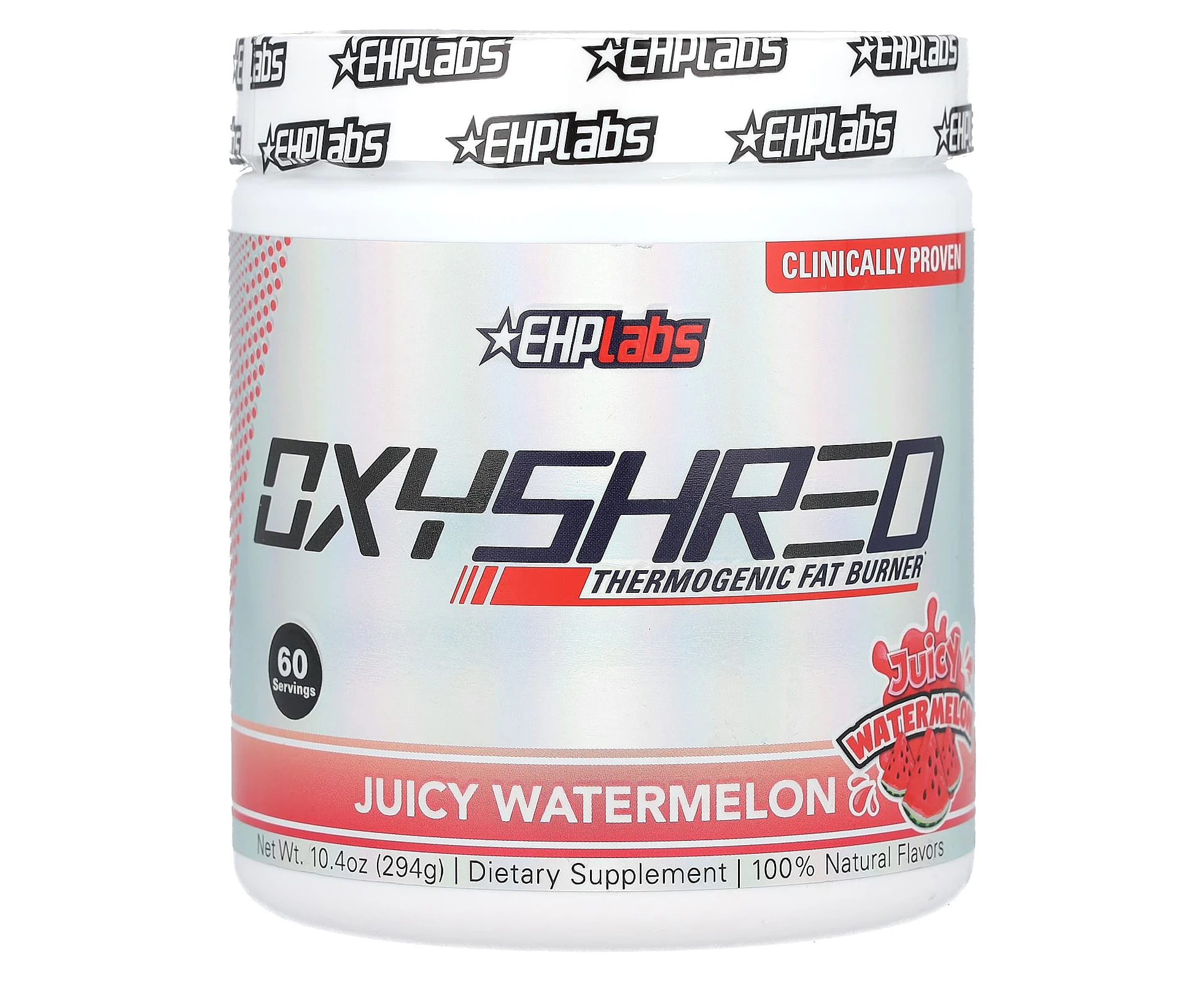 EHPlabs, OxyShred, Thermionic Fat Burner, Juicy Watermelon, 10.4 oz (294 g)