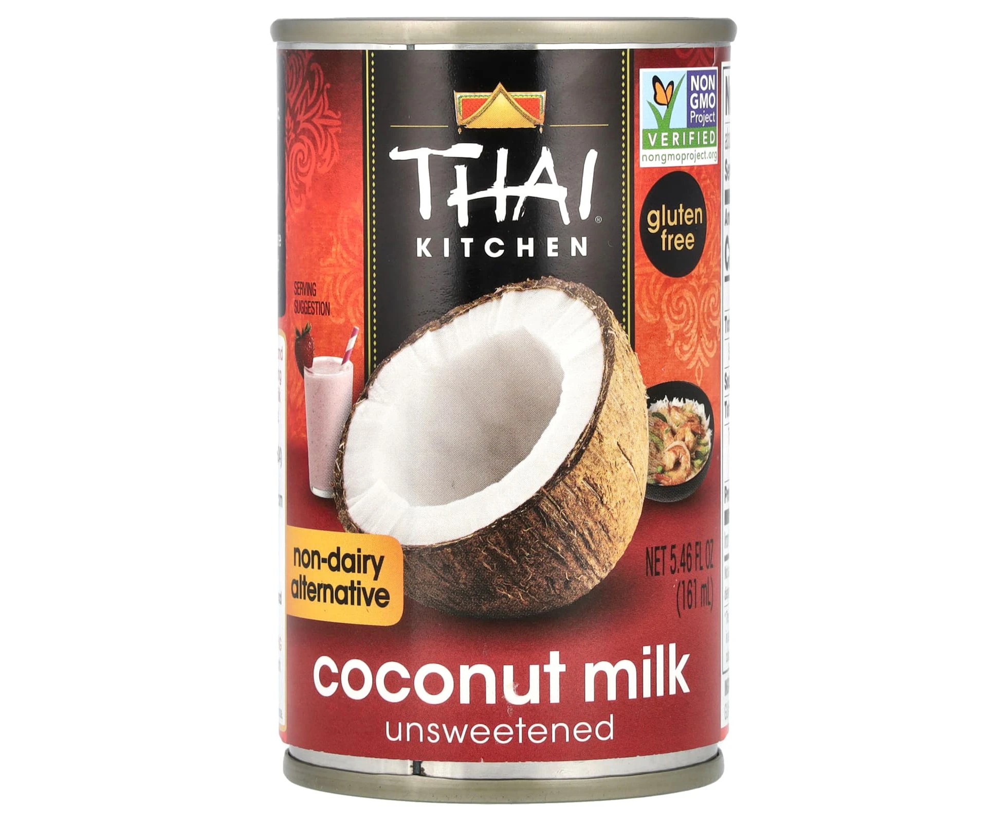 Thai Kitchen, Coconut Milk, Unsweetened, 5.46 fl oz (161 ml)