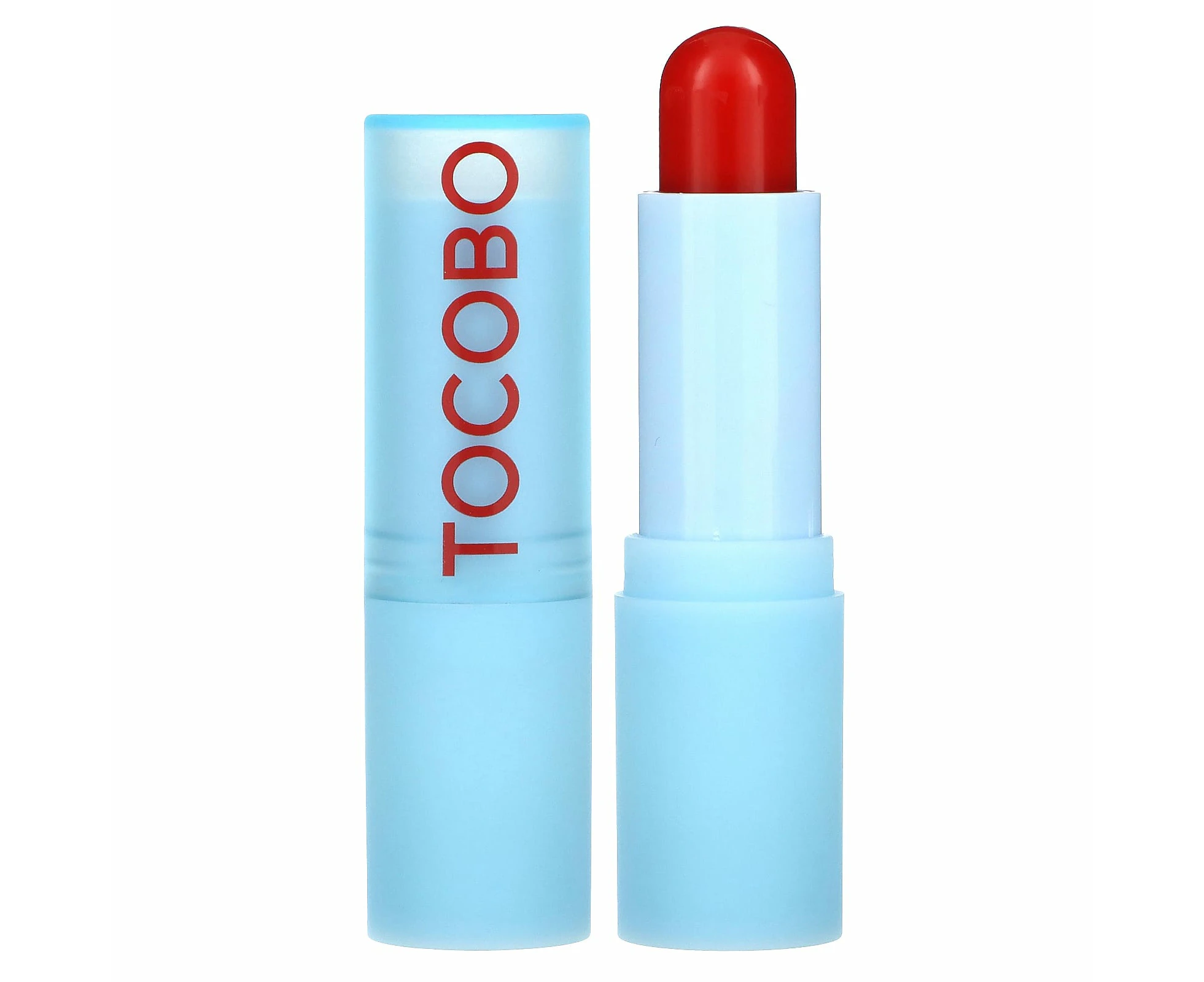 Tocobo, Glass Tinted Lip Balm, 011 Flush Cherry, 0.12 oz (3.5 g)