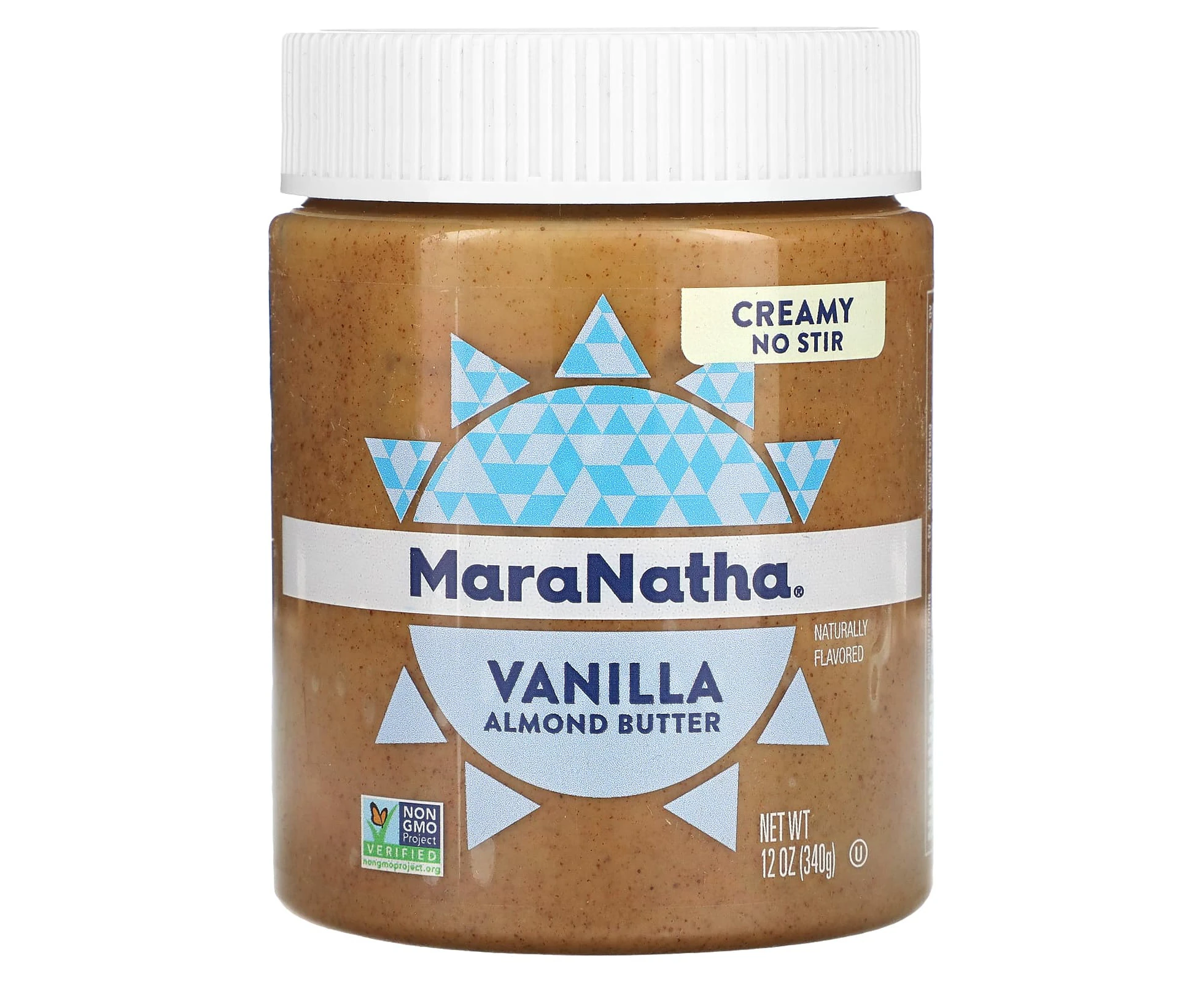 MaraNatha, Almond Butter, Creamy, Vanilla, 12 oz ( 340 g)