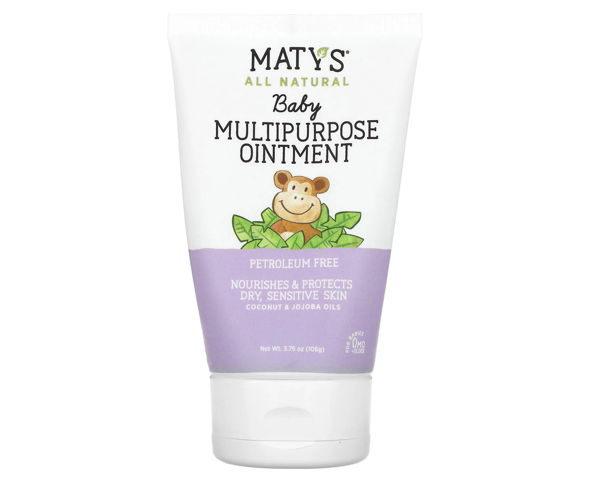 Maty's, Baby Multipurpose Ointment, 0+ Months, 3.75 oz (106 g)