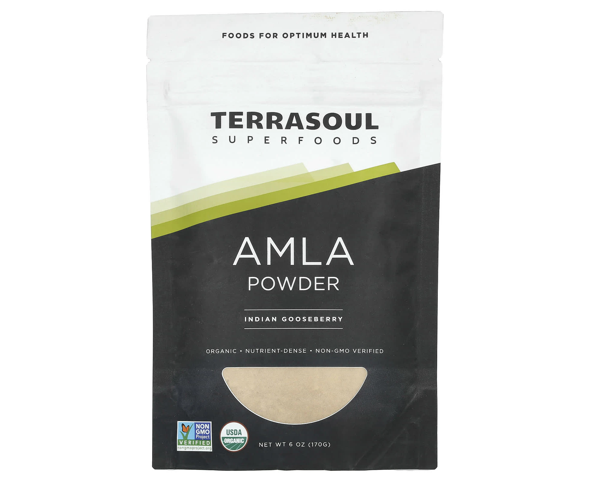 Terrasoul Superfoods, Amla Powder, Indian Gooseberry, 6 oz (170 g)