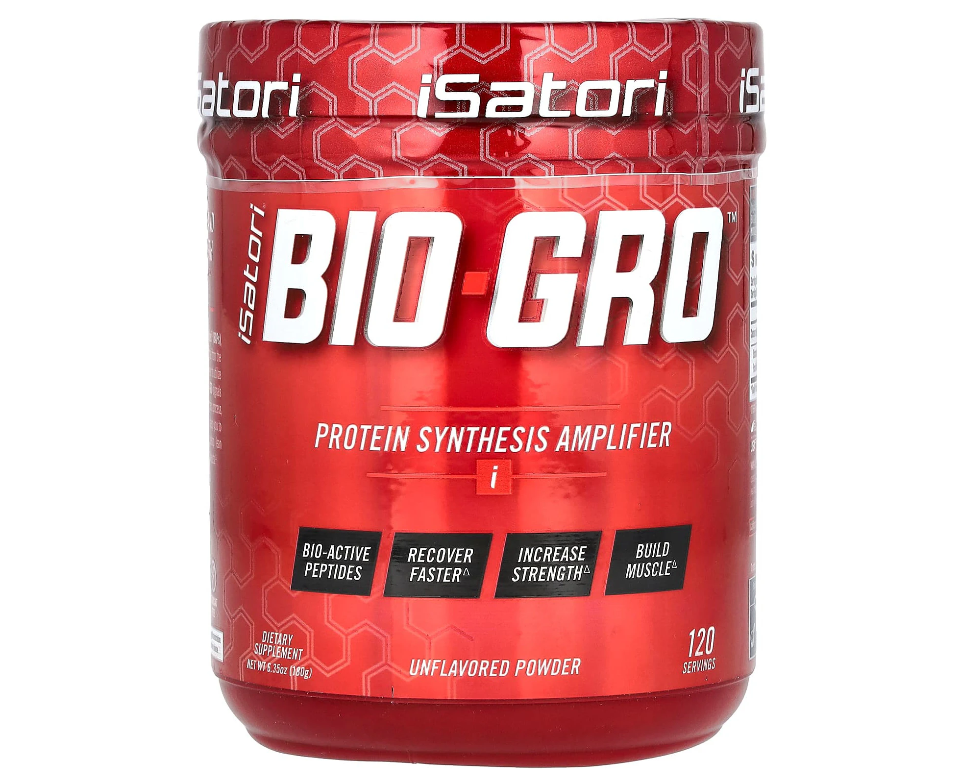 Isatori, Bio-Gro, Protein Synthesis Amplifier, Unflavored, 6.35 oz (180 g)