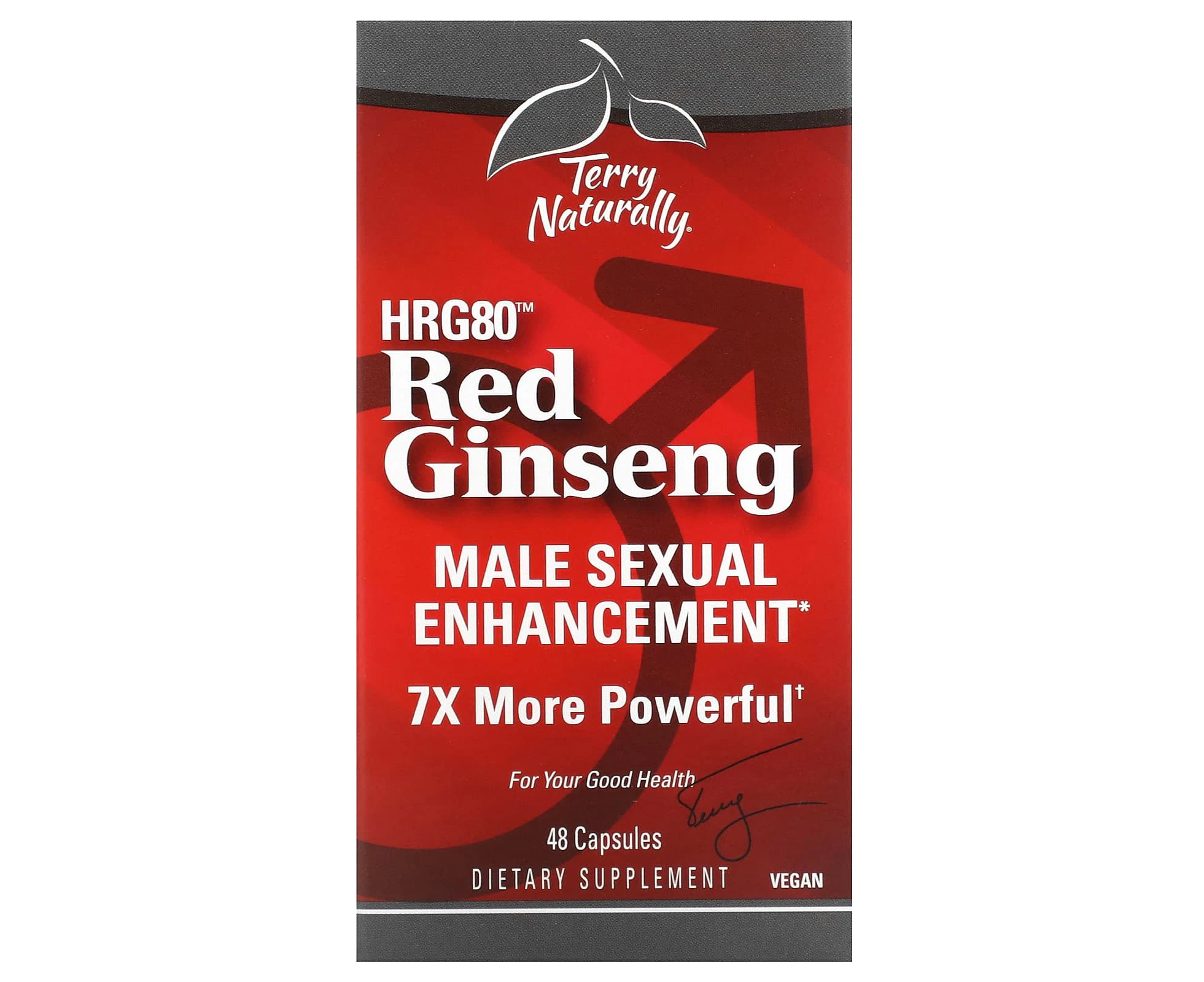 Terry Naturally, HRG80 Red Ginseng, 48 Capsules