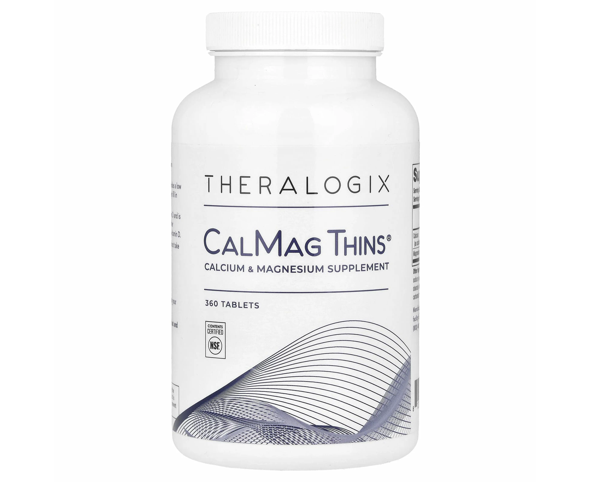 Theralogix, CalMag Thins, 360 Tablets