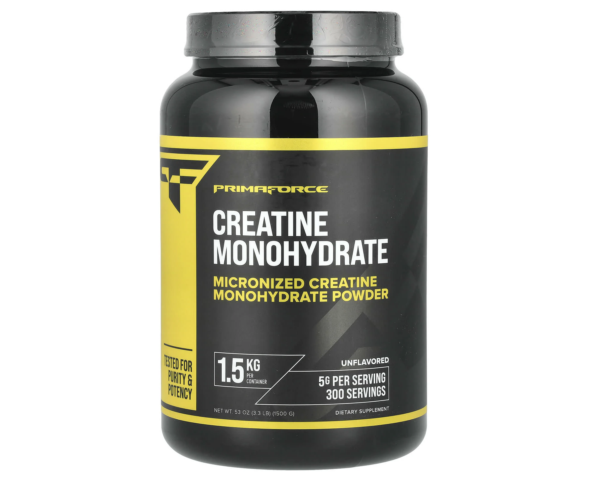 Primaforce, Creatine Monohydrate, Unflavored, 3.3 lb (1,500 g)