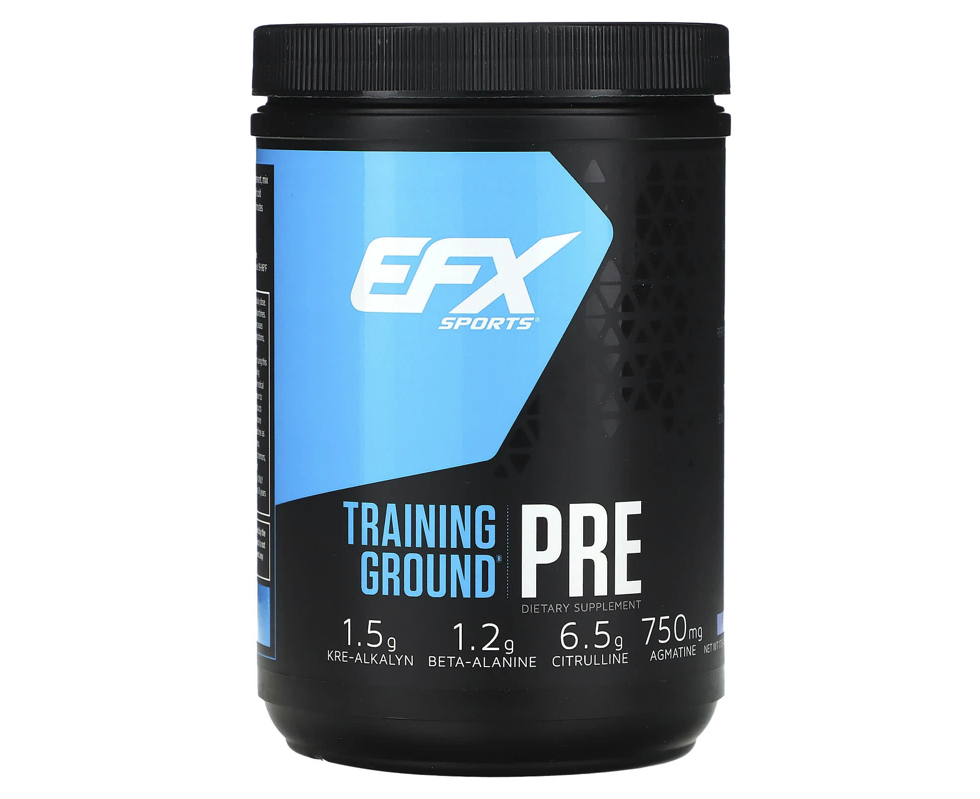 EFX Sports, Training Ground, PRE, Blueberry, 1 lb 1.64 oz (500 g)