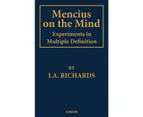 Mencius on the Mind: Experiments in Multiple Definition