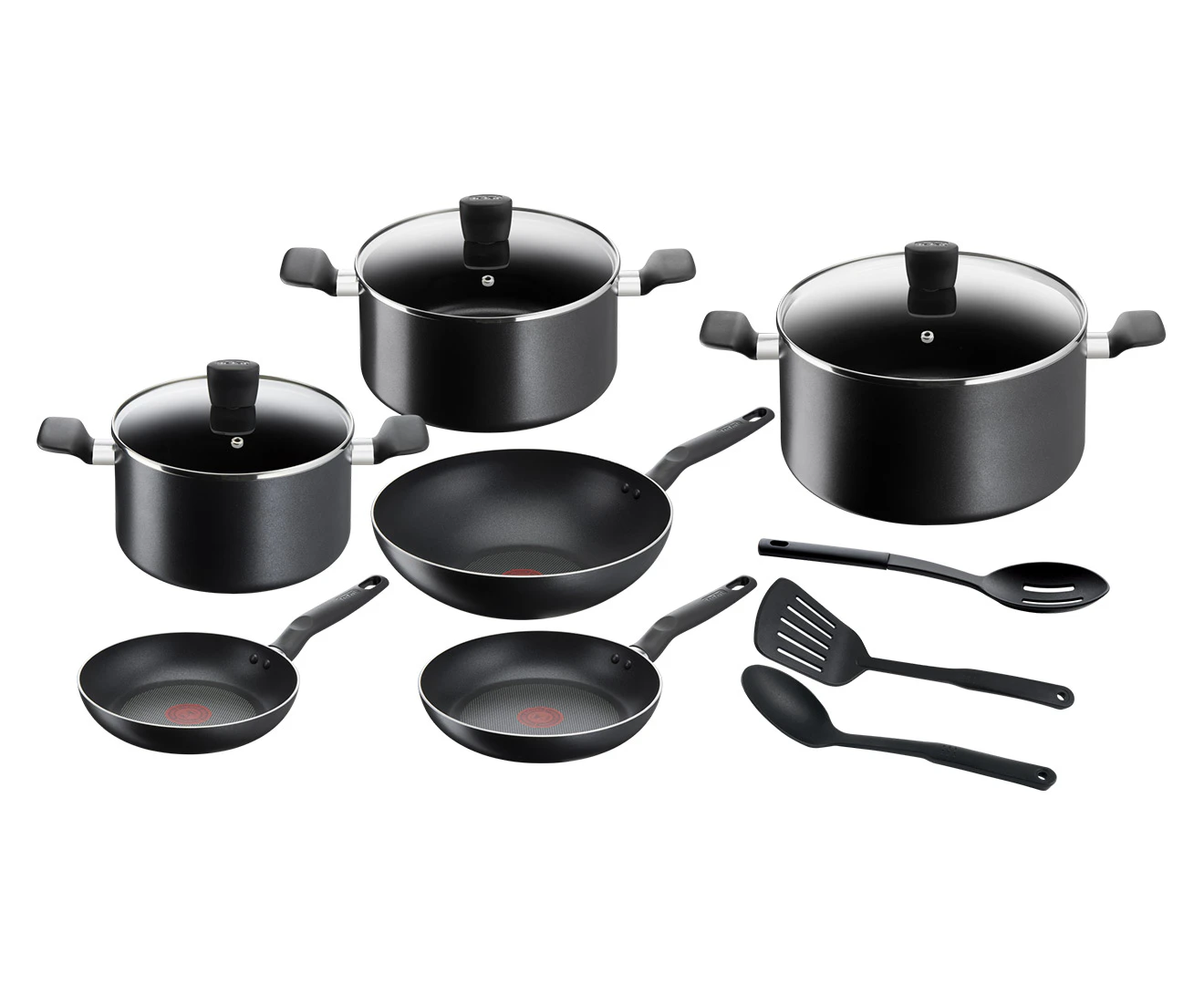 Tefal 9-Piece Super Cook Non-Stick Cookware Set